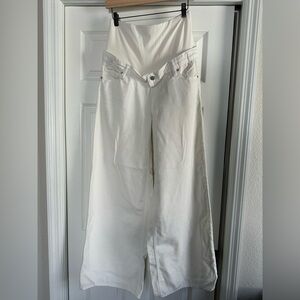 GAP Cream Maternity Jeans